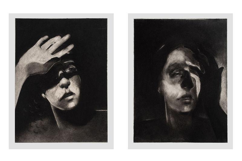 Sophie Brenneman - Blinded Either Way Diptych